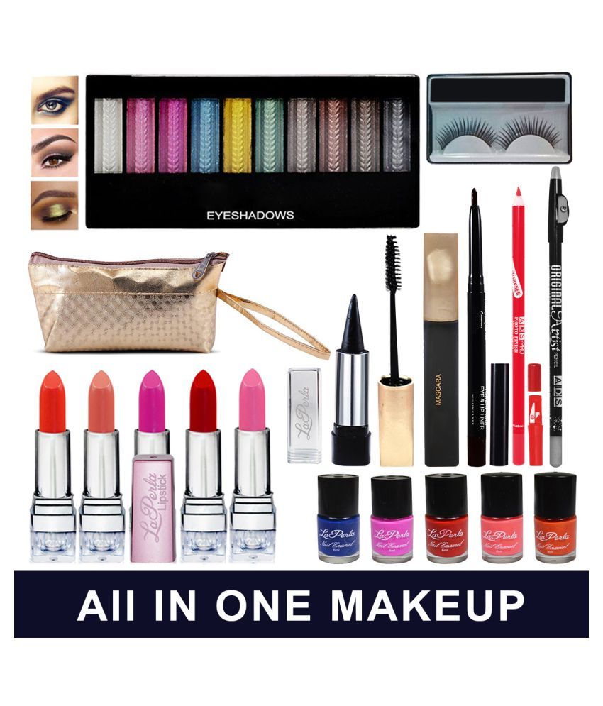 Adbeni Combo Pack Combo KitGC1015 Pack of 18 Makeup Kit 300 Buy