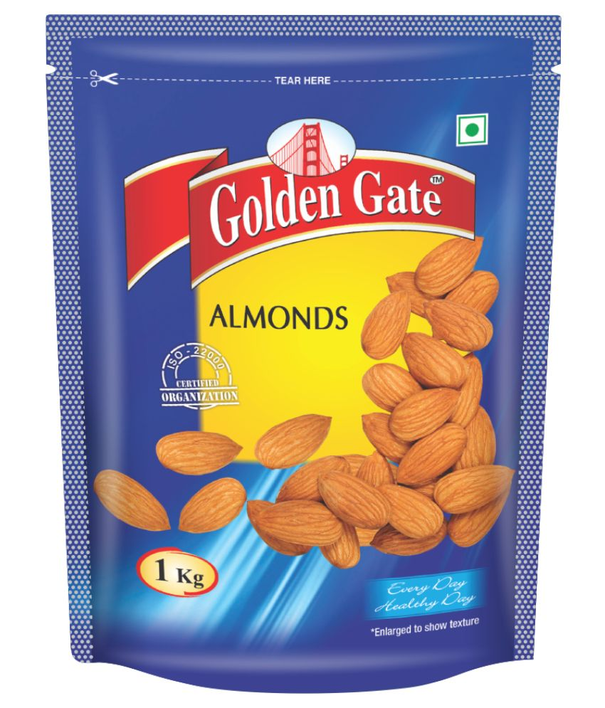 Golden Gate Almond (Badam) 1 kg: Buy Golden Gate Almond (Badam) 1 kg at ...