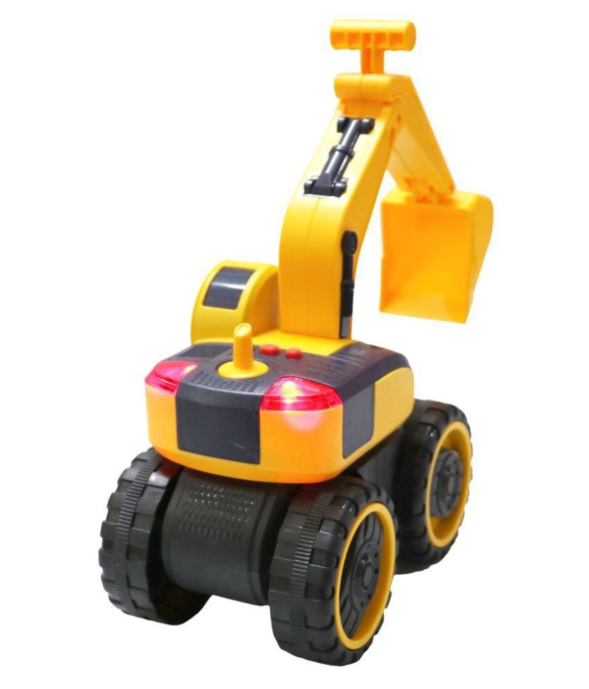of Toys Friction Powered Backhoe Construction Truck Vehicle Toy