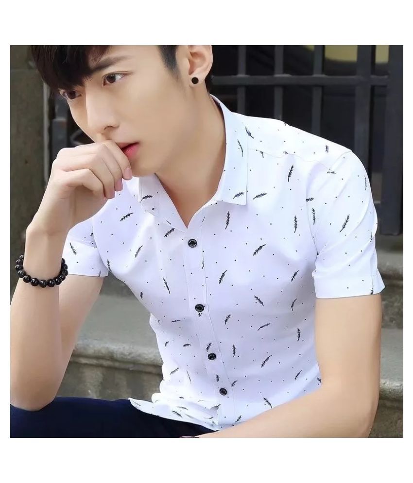 cotton king white shirt