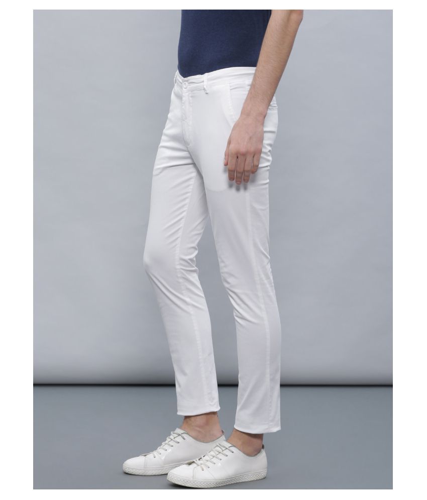 white trouser pants