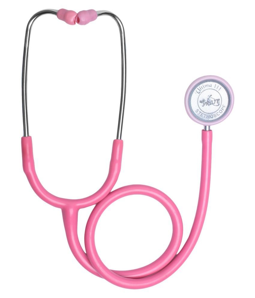 Vkare Vkare Adult Stethoscope - Ultima DX 70 cm Adult Pink: Buy Vkare ...