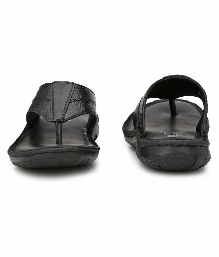 hitz black leather sandals