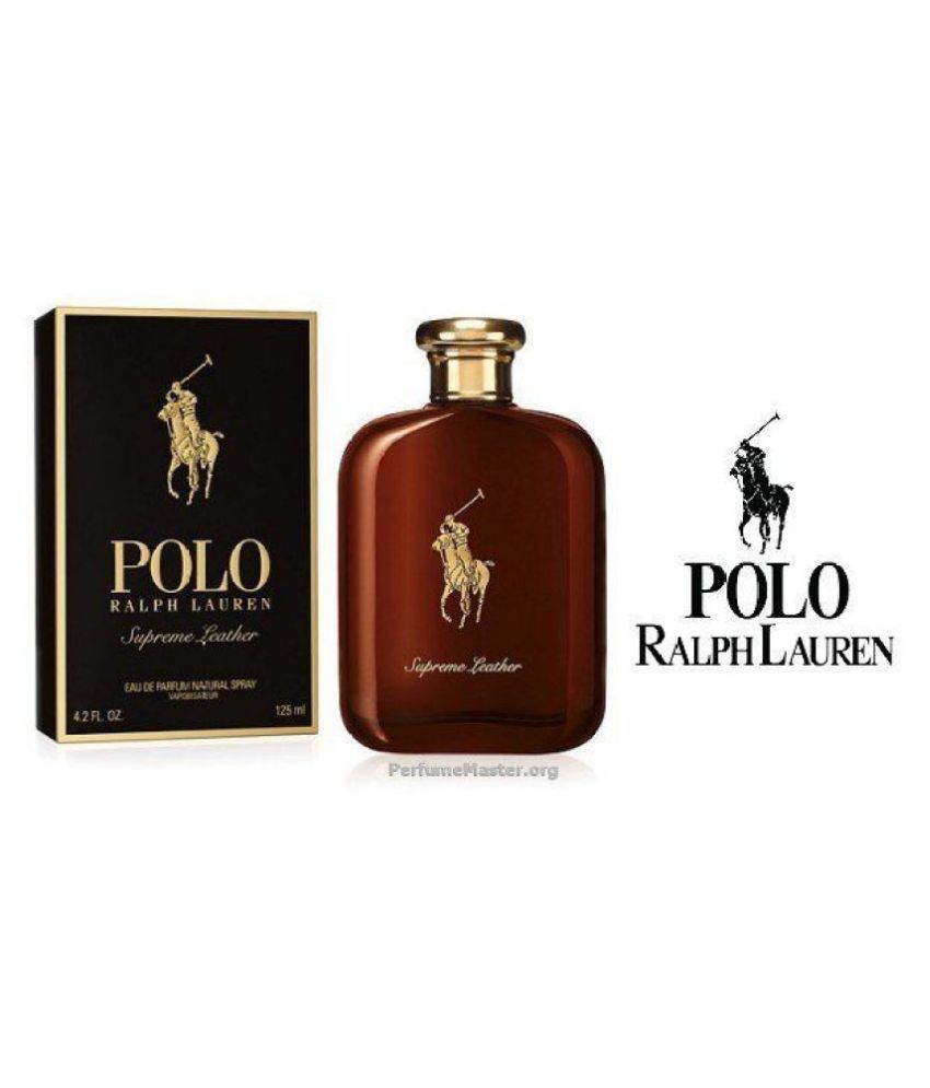 Ralph Lauren Polo Supreme Leather Eau de Parfum Spray for Men, 4 Ounce: Buy  Online at Best Prices in India - Snapdeal