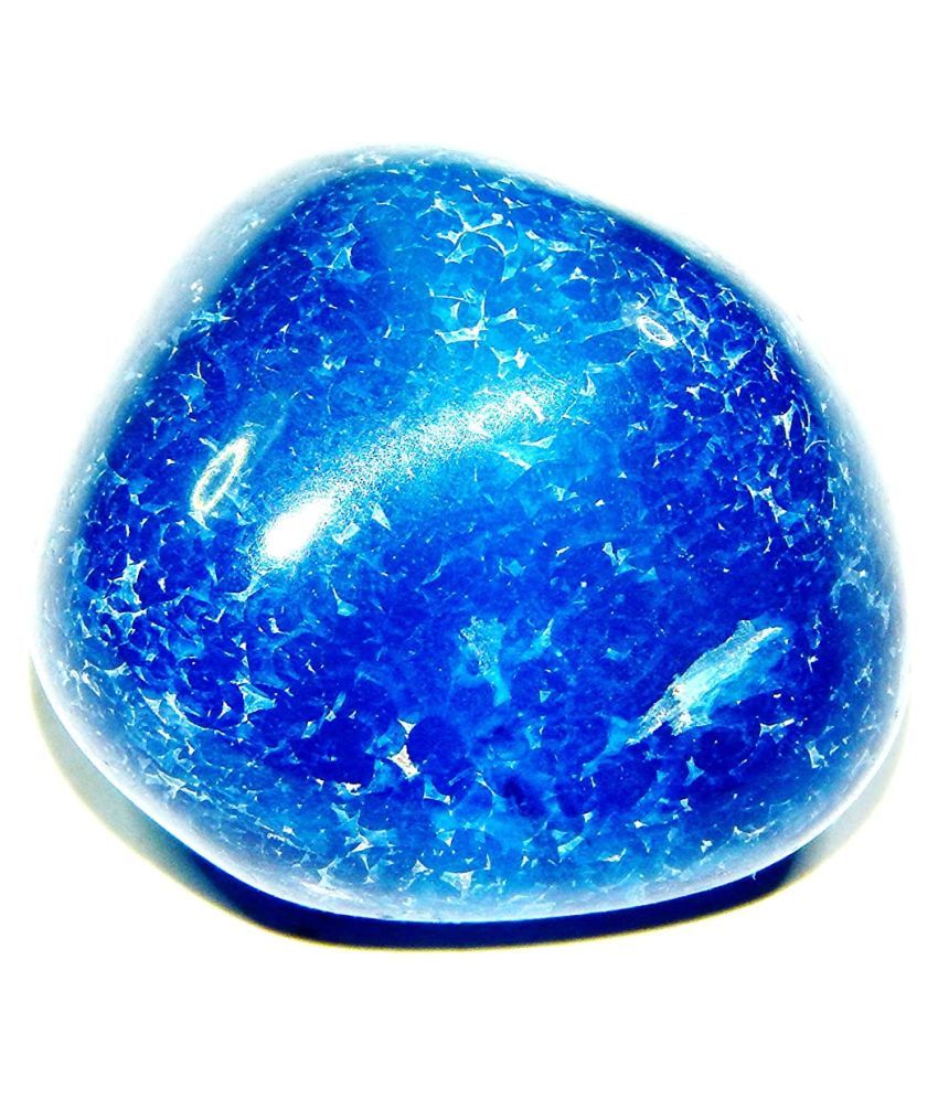 Urancia® Beautiful Blue Onyx Tumbled Stone Gems 100Cts: Buy Urancia