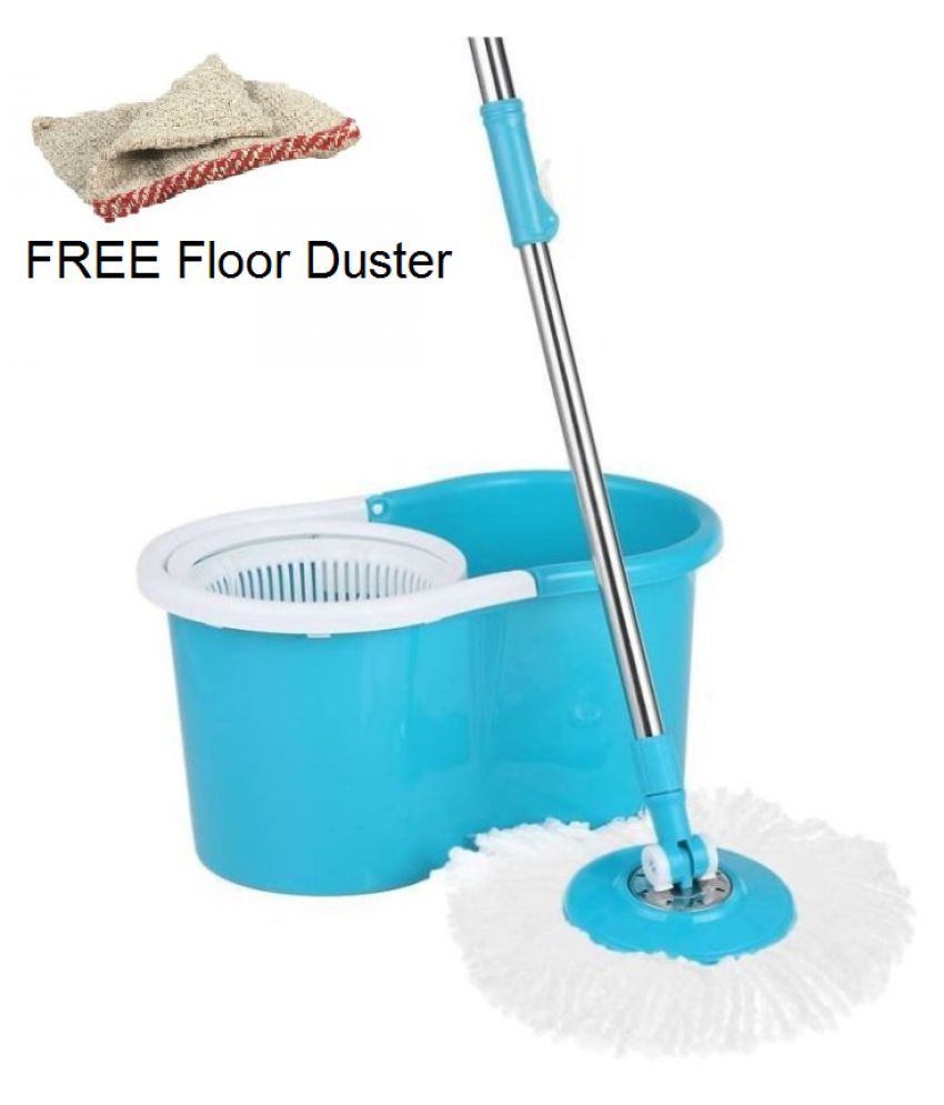 pocha king Single Bucket Mop With Free Floor Duster: Buy pocha king ...