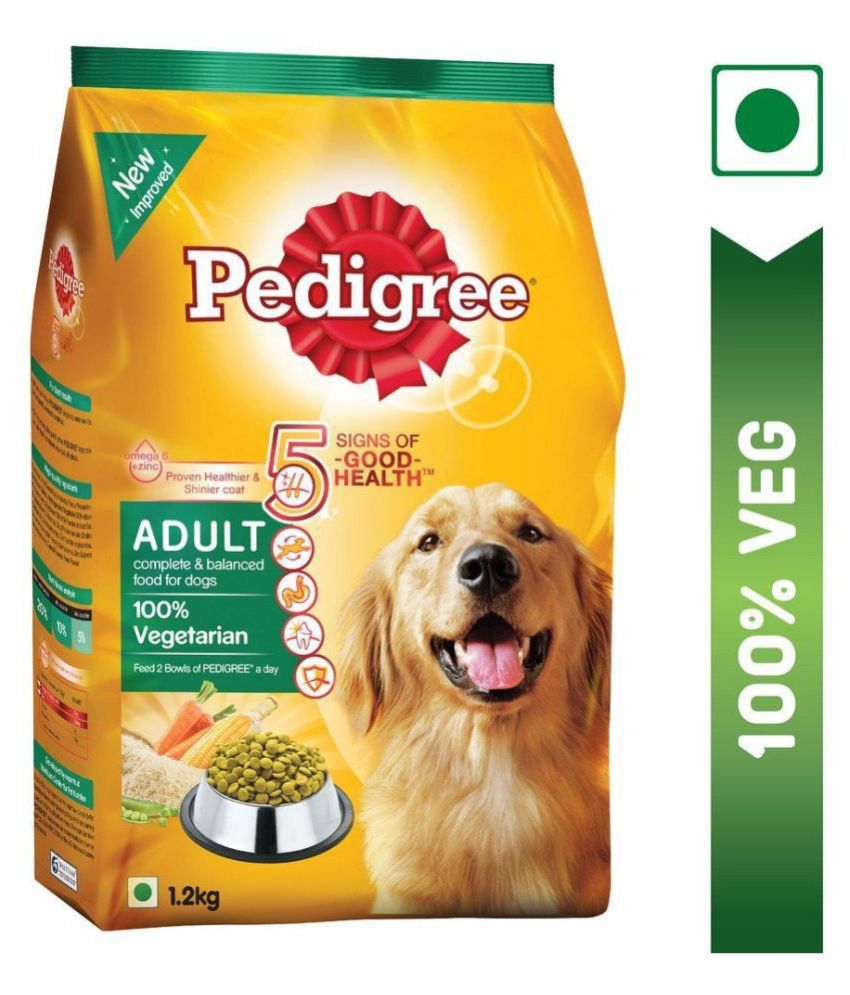 Pedigree Adult 100 Vegetarian Dry Dog Food, 1.2 Kg Buy