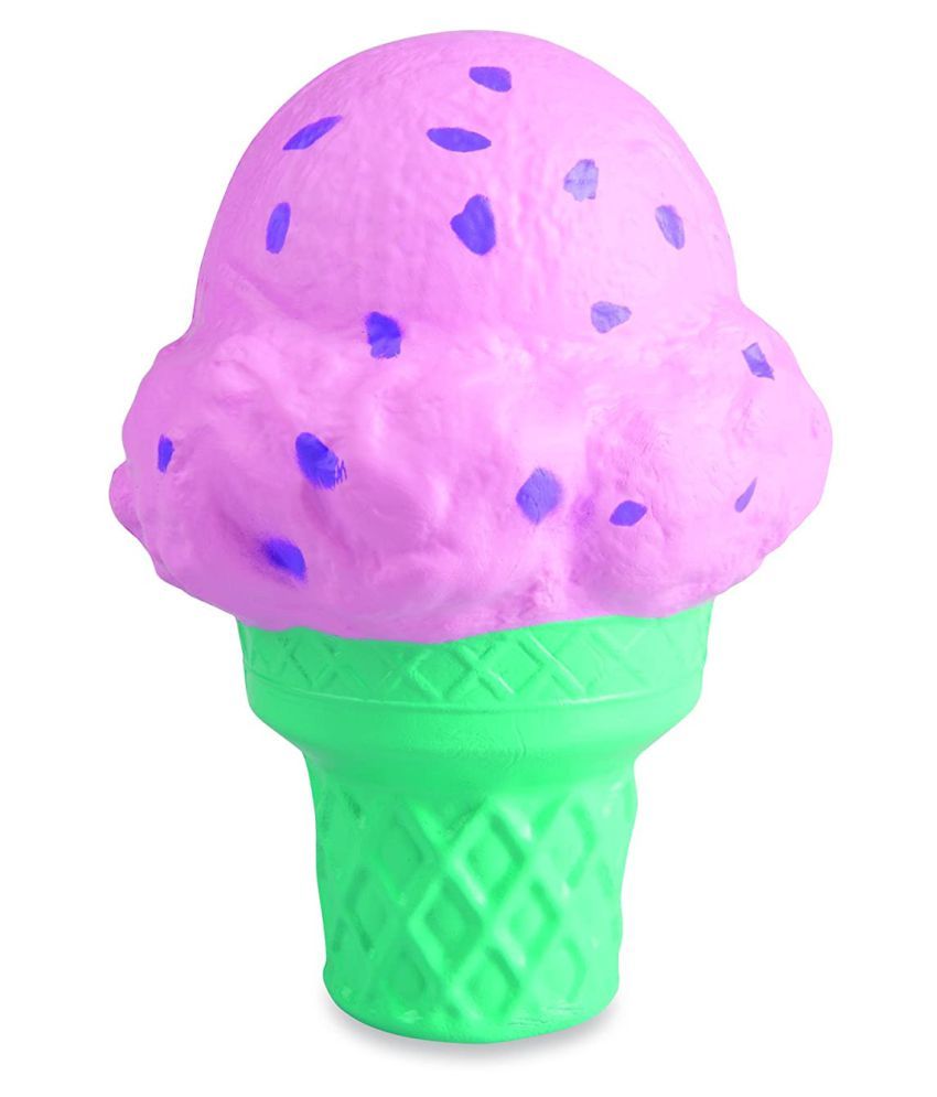 Soft N Slo Squishies Ultra Candy Ice Cream, Pink/Green, Toys for Girls