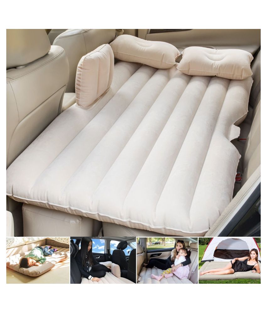Wait2shop Car Inflatable Bed Self Drive Travel Inflatable Air Bed Car