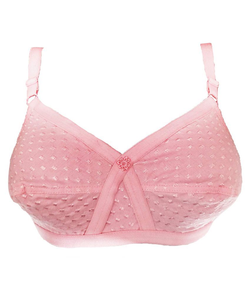 Buy Ichchashakti Cotton Everyday Bra Pink Online At Best Prices In India Snapdeal