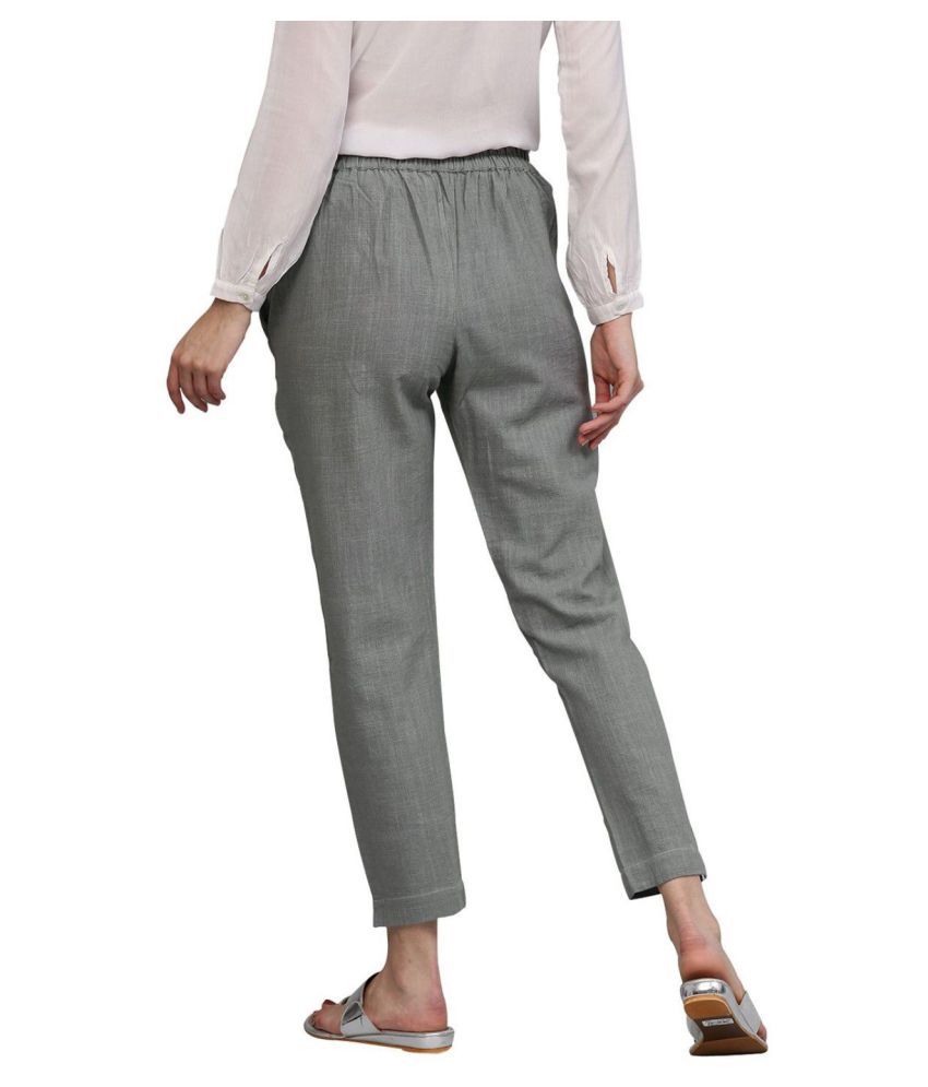 Buy 42BAWTR-XL Cotton Formal Pants Online at Best Prices in India ...