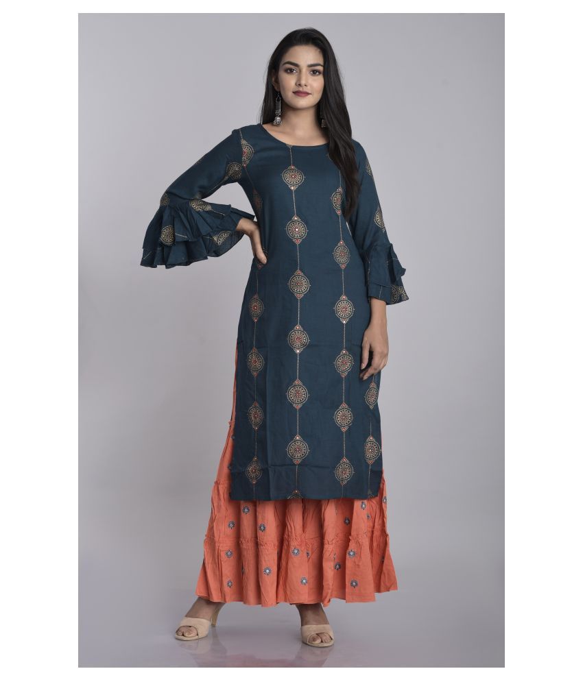 gharara sharara kurti designs