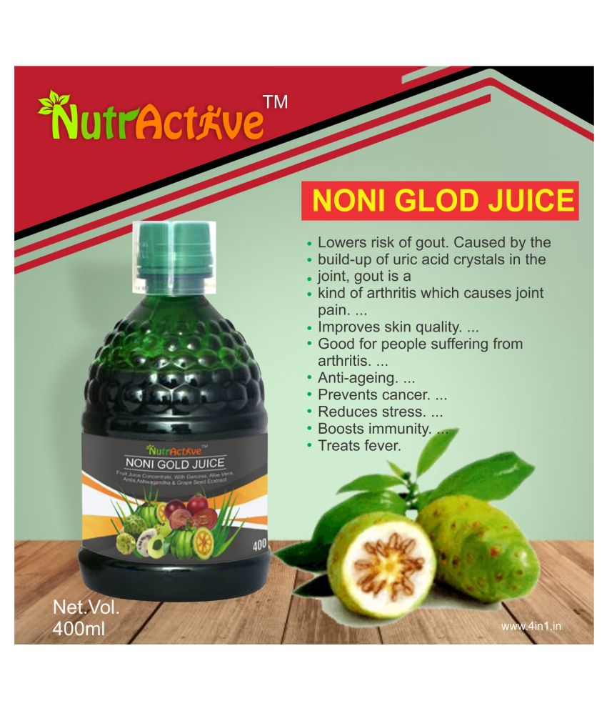 NutrActive Noni Gold with Extracts Fruit Juice 400 ml Buy NutrActive