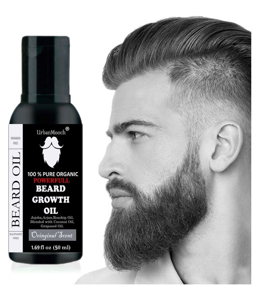 Buy Urbanmooch Powerful Beard Oil For Growth 50 Ml Online At Best Price