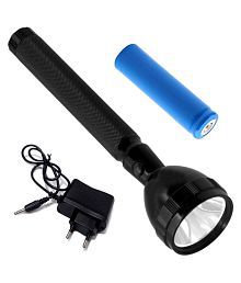 Generic - 2W Rechargeable Flashlight Torch ( Pack of 1 )