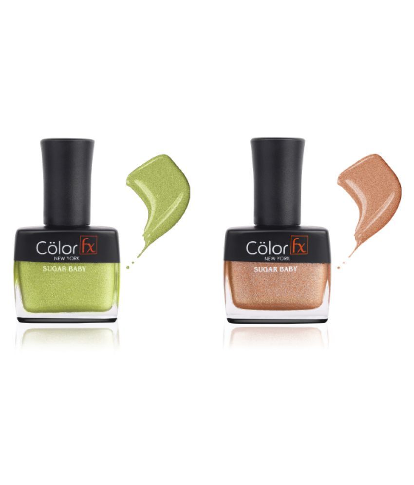     			Color Fx Nail Polish Multi Matte Pack of 2 18 mL