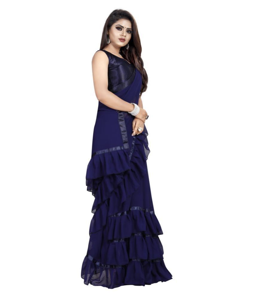 gown saree online price