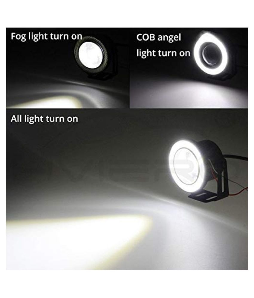 After Cars Fog Light, Angel Eye Fog Lamp for Maruti Suzuki Wagon R 2007