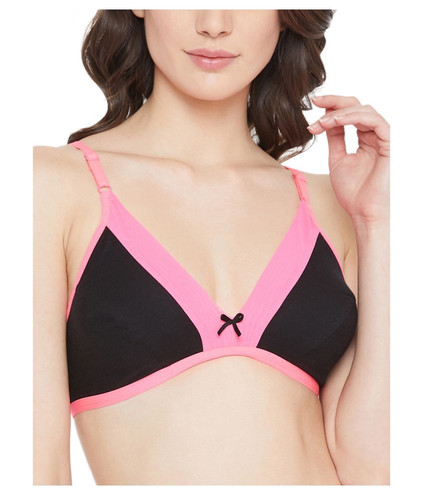     			Clovia Cotton Everyday Bra - Black