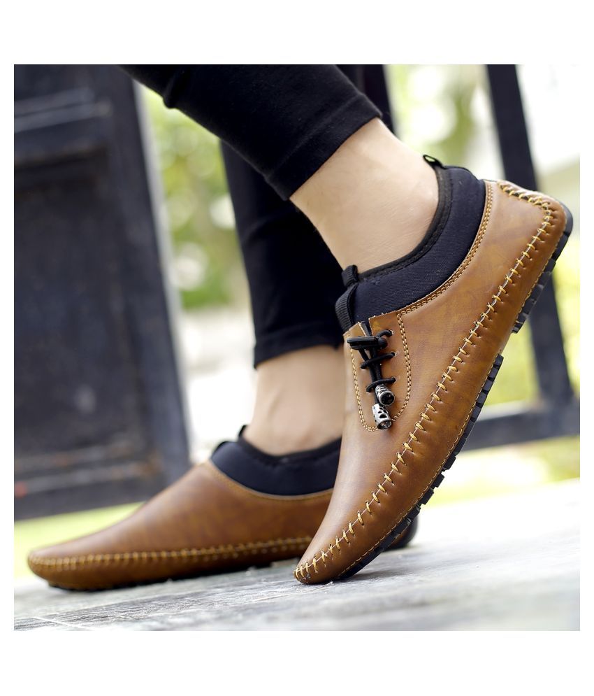 BXXY Tan Loafers - Buy BXXY Tan Loafers 