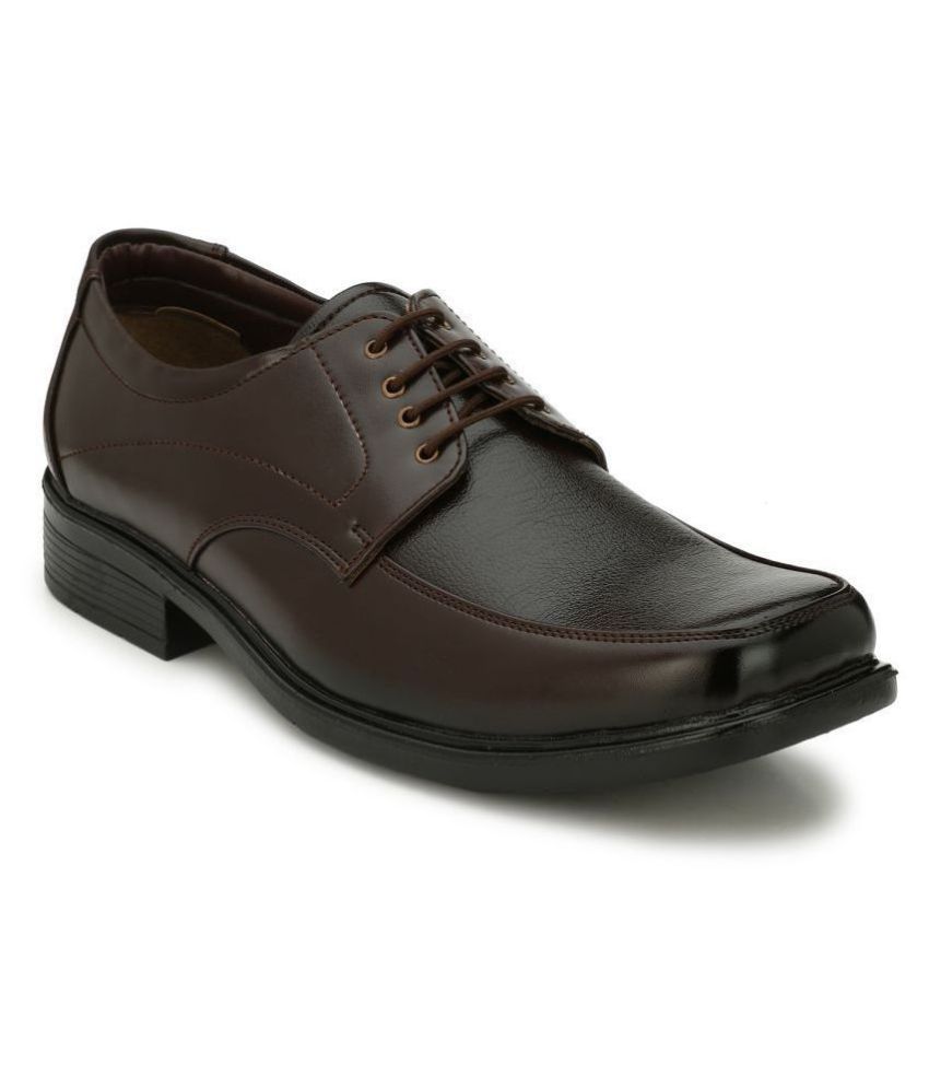     			Leeport - Brown Men's Formal Shoes