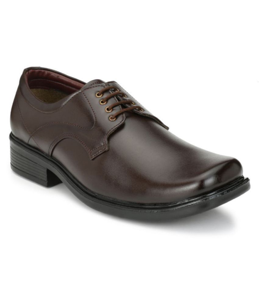     			Leeport - Brown Men's Formal Shoes