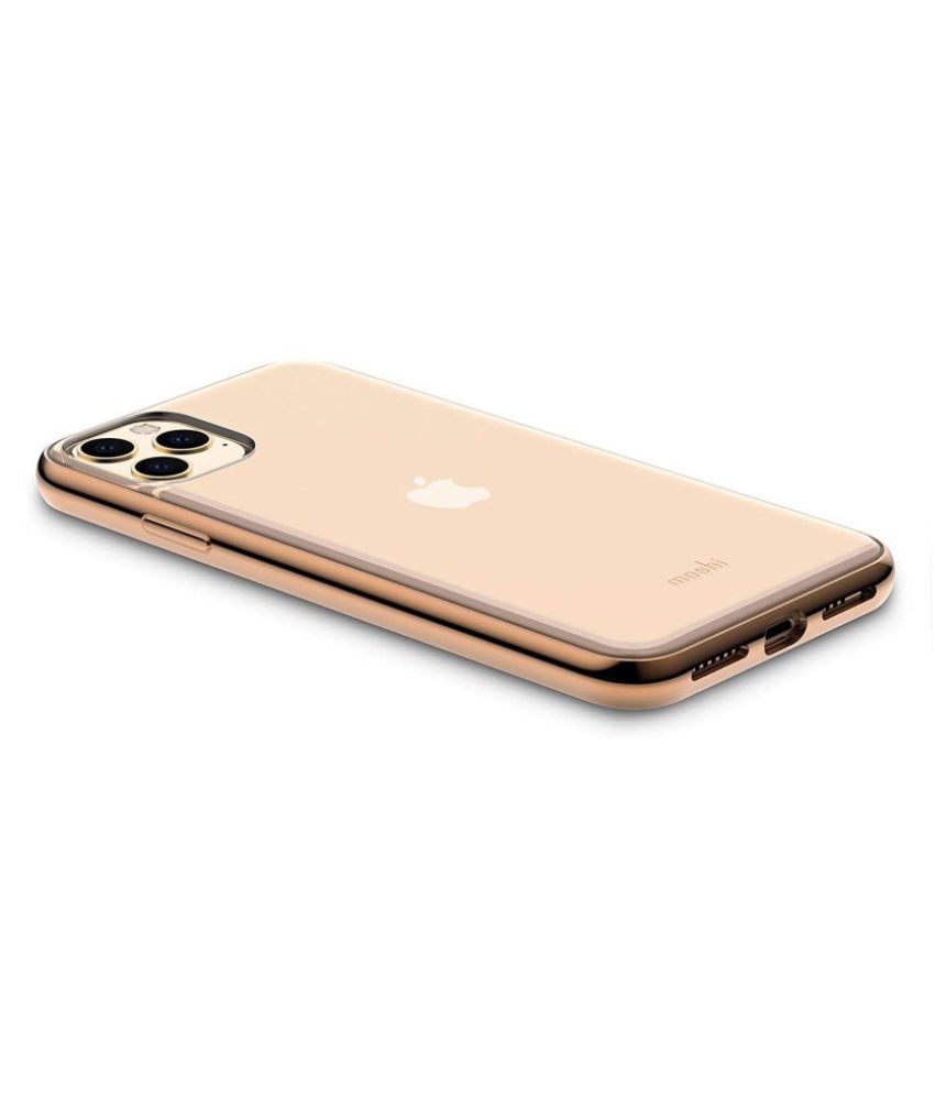 Apple iPhone 11 Pro Mirror Back Covers iphone 11 pro Golden Glass Look Slim Fit Back Cover