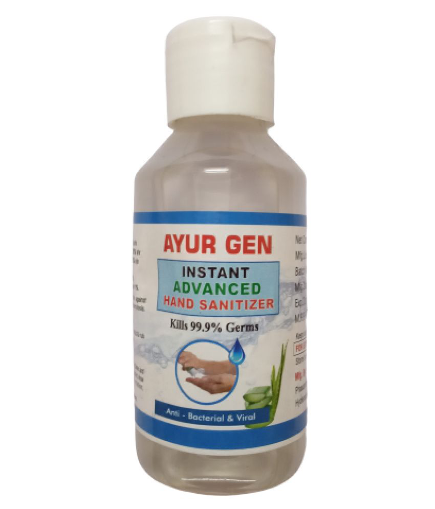 Ayurgen Hand Sanitizer 200 mL Pack of 5