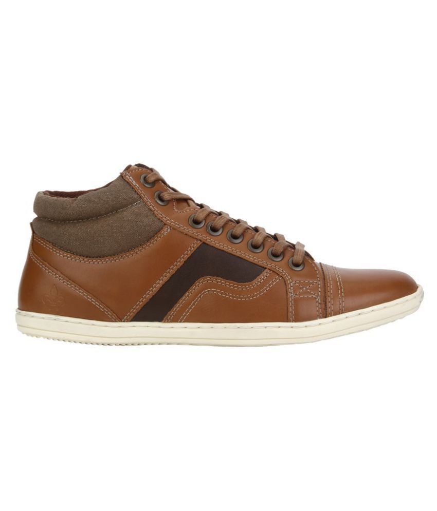 Bond Street By Red Tape Sneakers Tan Casual Shoes - Buy Bond Street By ...