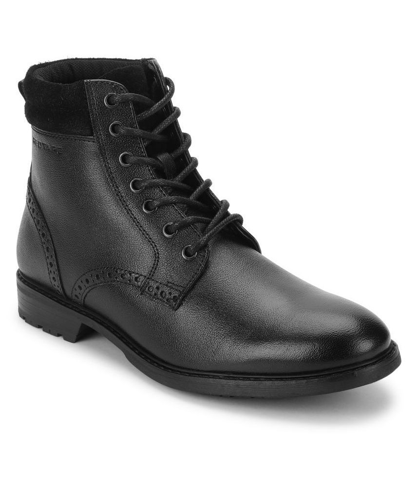 red tape biker boots