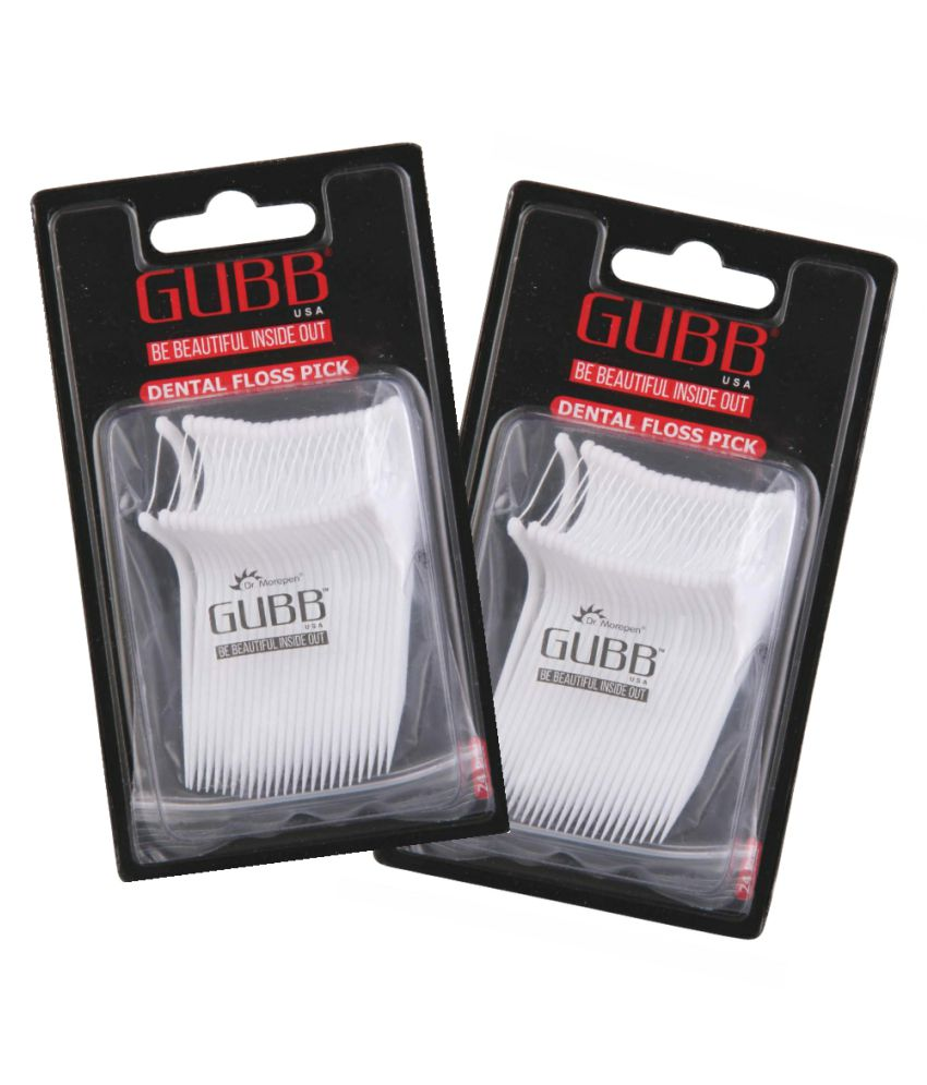 Gubb Dental Floss pack of 24 Floss Pick 24 Pcs Pack of 2 Buy Gubb