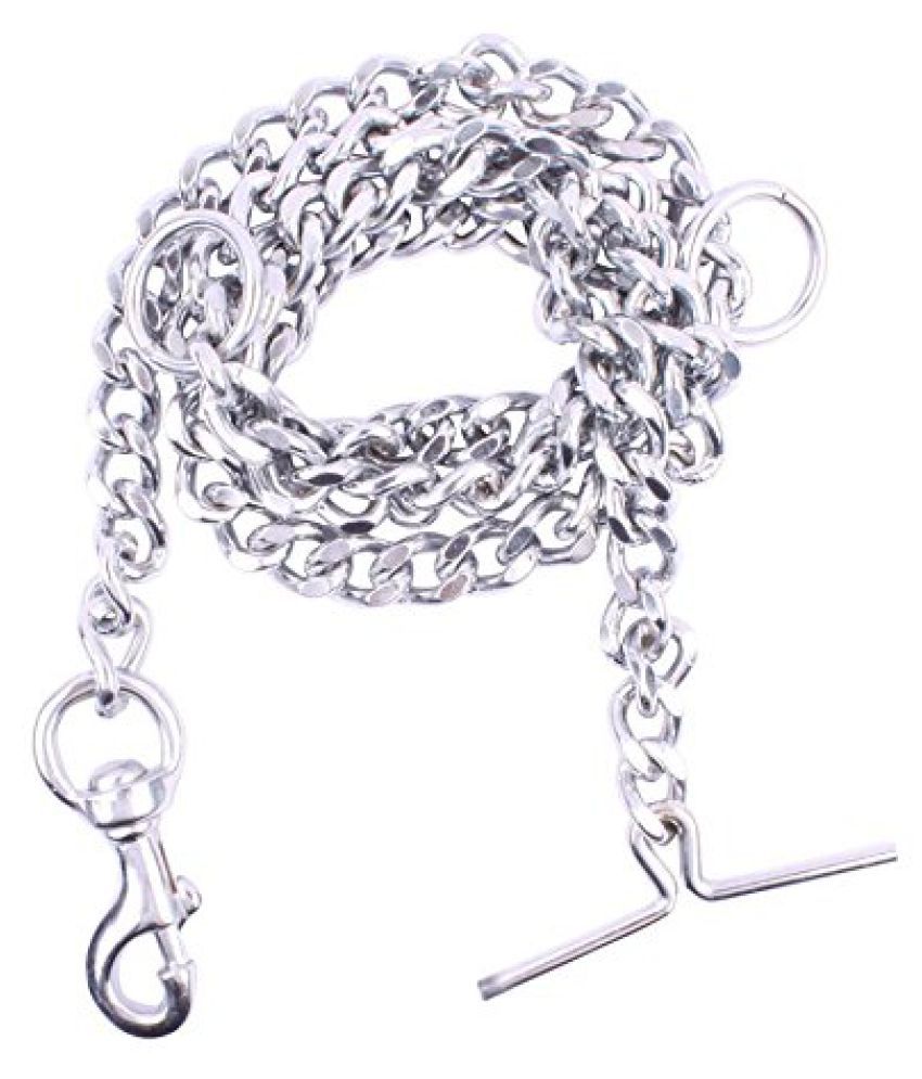 JSK Stylish Dog Chain Silver Grind No.8 (L 60inch) for Dogs Buy JSK Stylish Dog Chain Silver