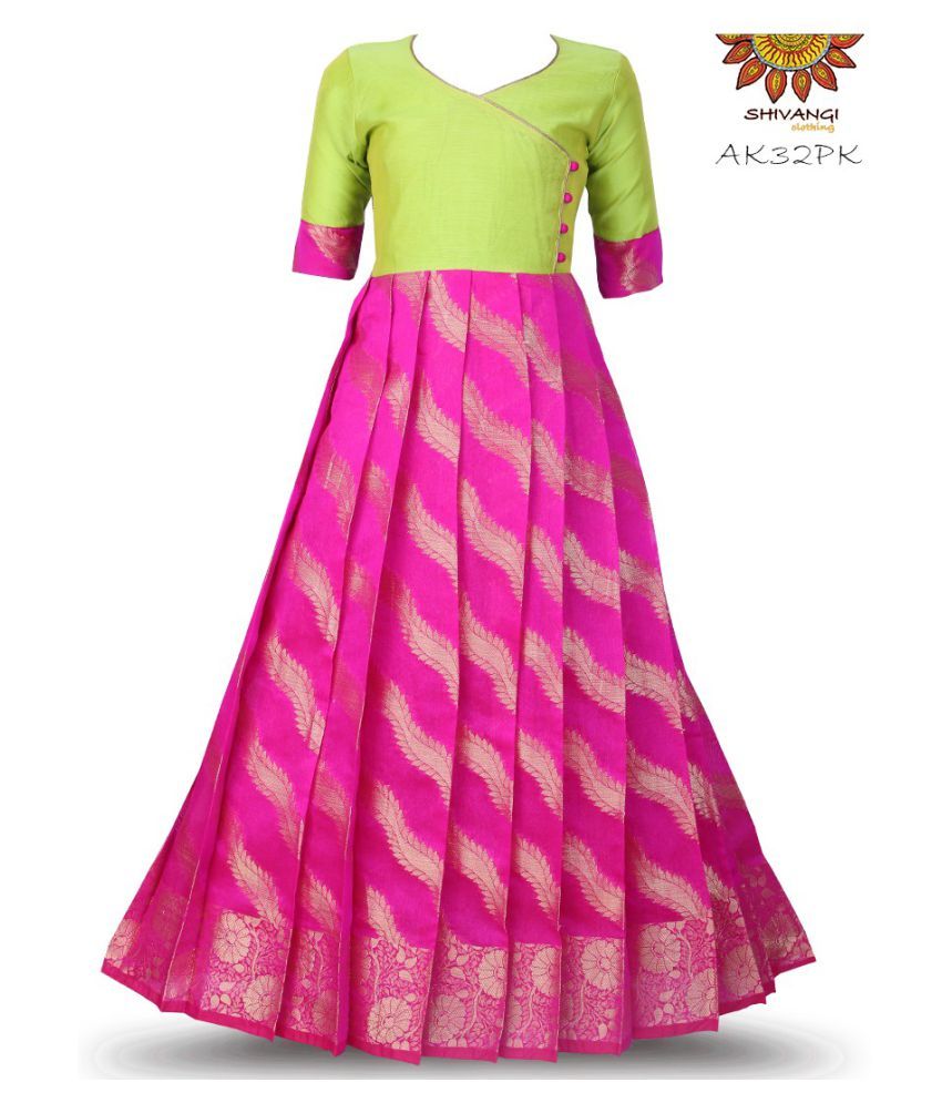 girls long lehenga