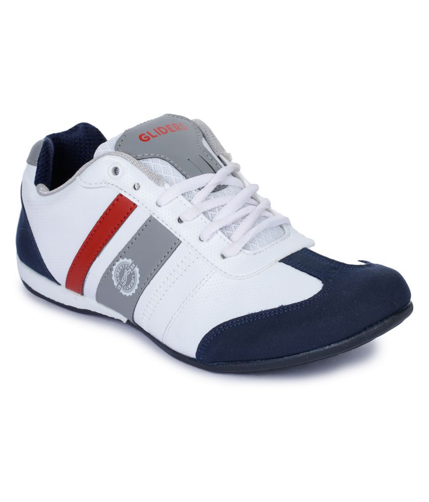     			Liberty Lifestyle White Casual Shoes