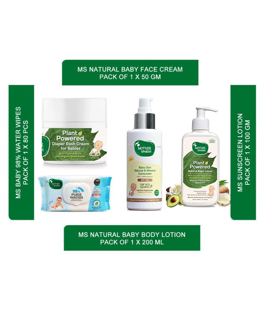 Mother sparsh everyday baby skin care essential regime Baby 98 Water