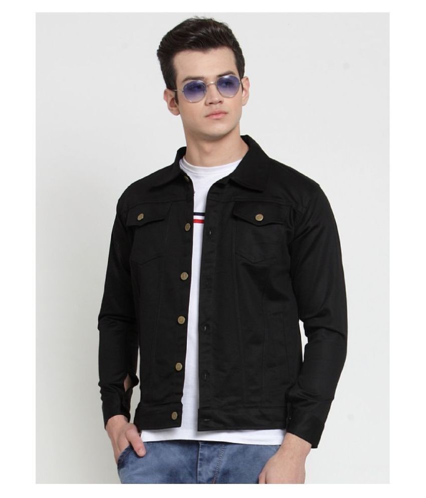 denim jacket black price