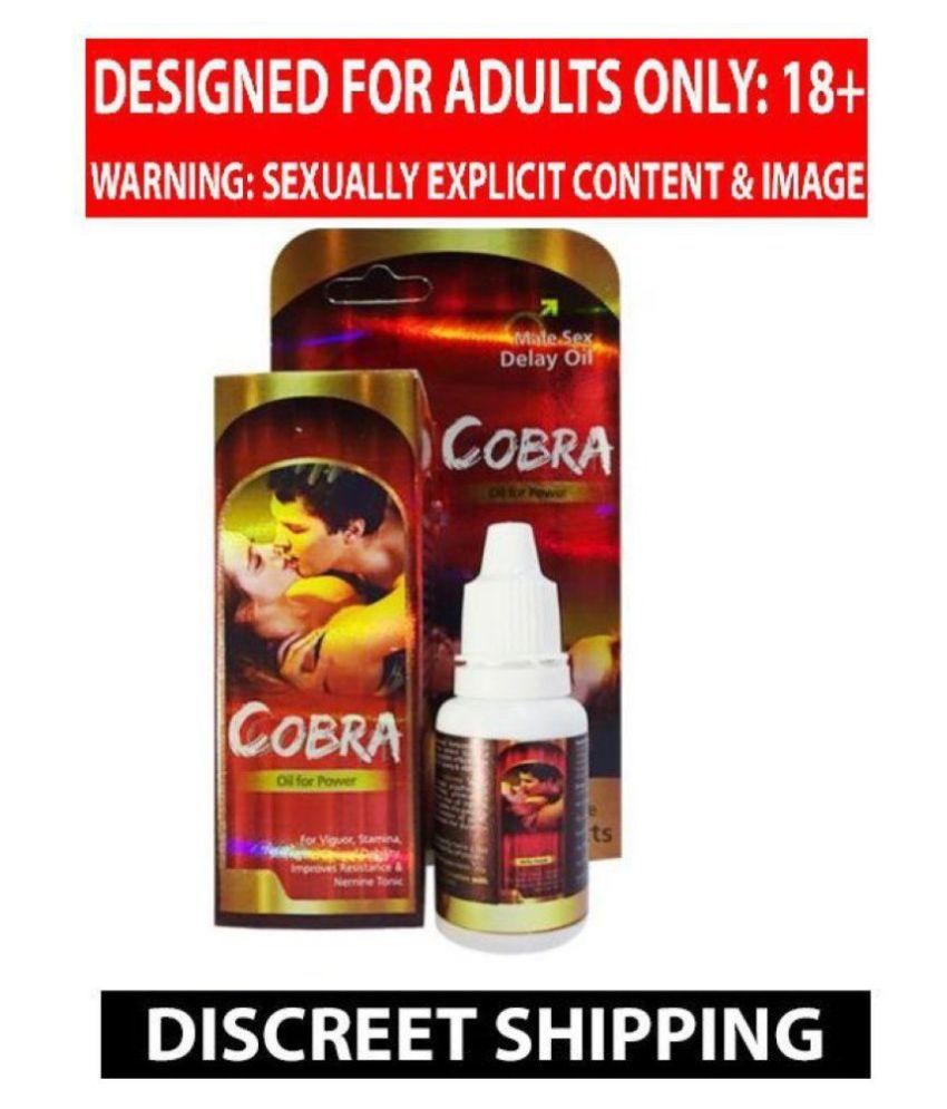Ayurvedic Cobra Oil For Men, Pack of 15 ml x 2 Bottles ,100 Herbal
