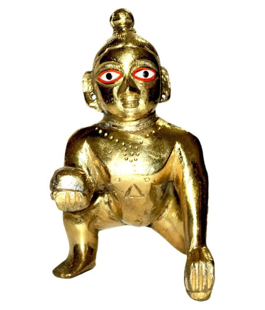     			Golden Laddu Gopal Idol