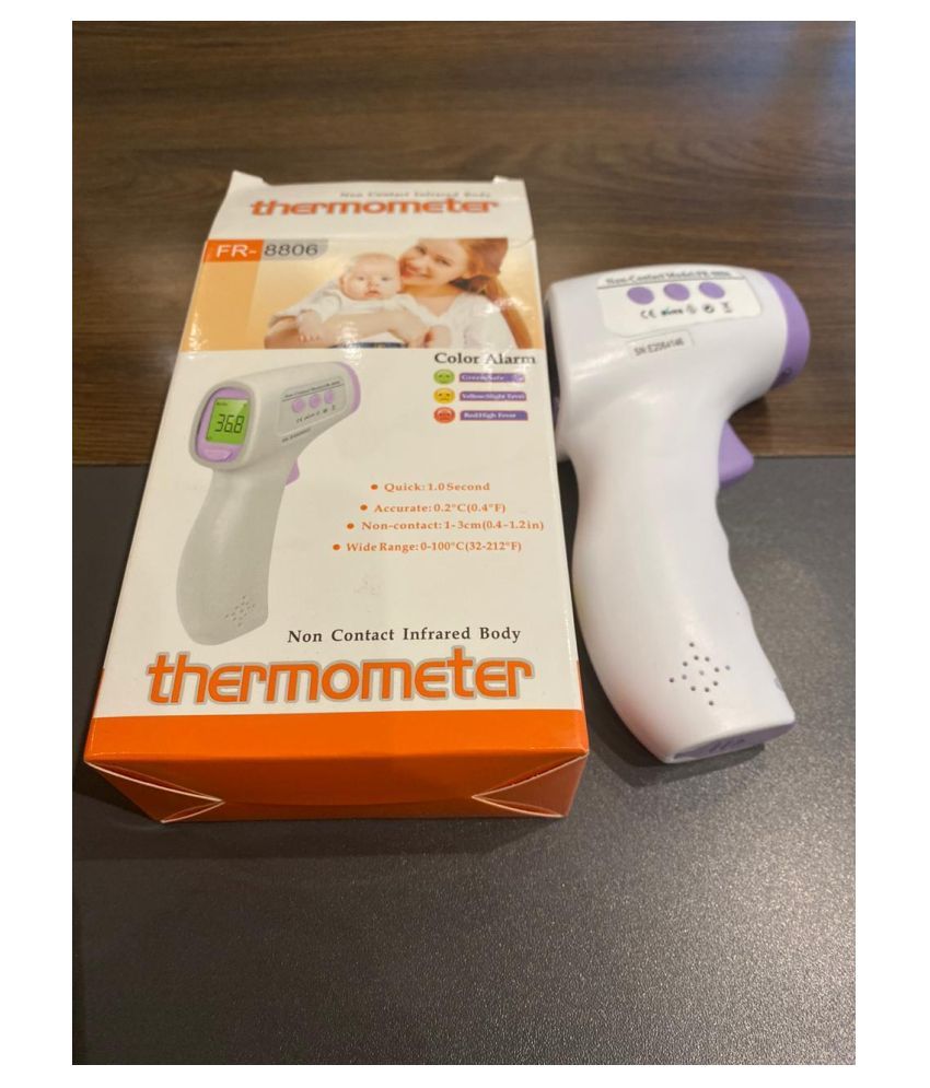Touchless Infrared Thermometer (Pack of 5) Forehead Baby Thermometer