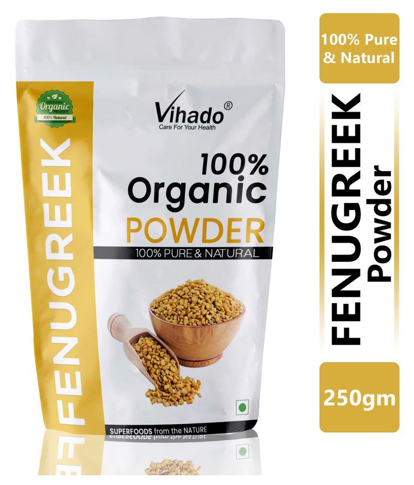     			Vihado methi powder (Fenugreek) Hair Scalp Treatment 250 g