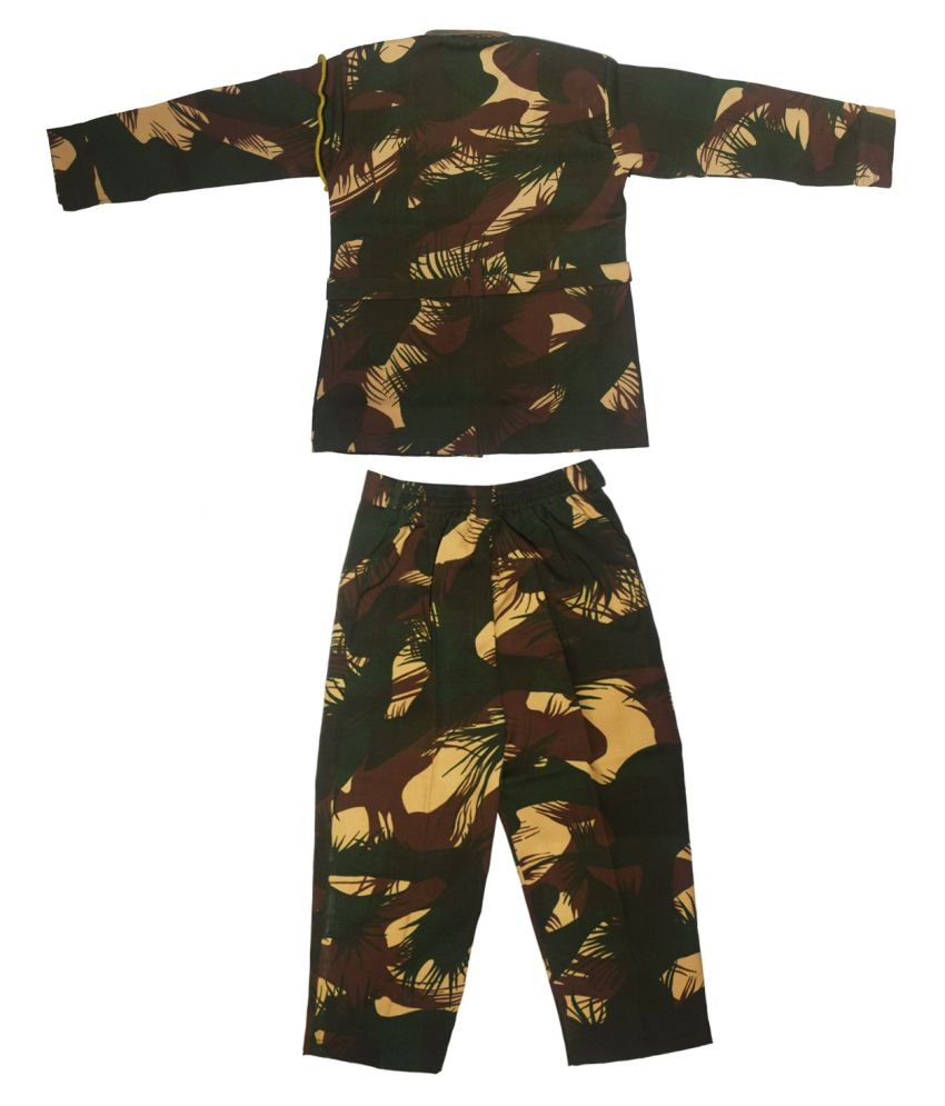 Fancy Dressup Indian Army dress for 10 to 11 year kids - Buy Fancy