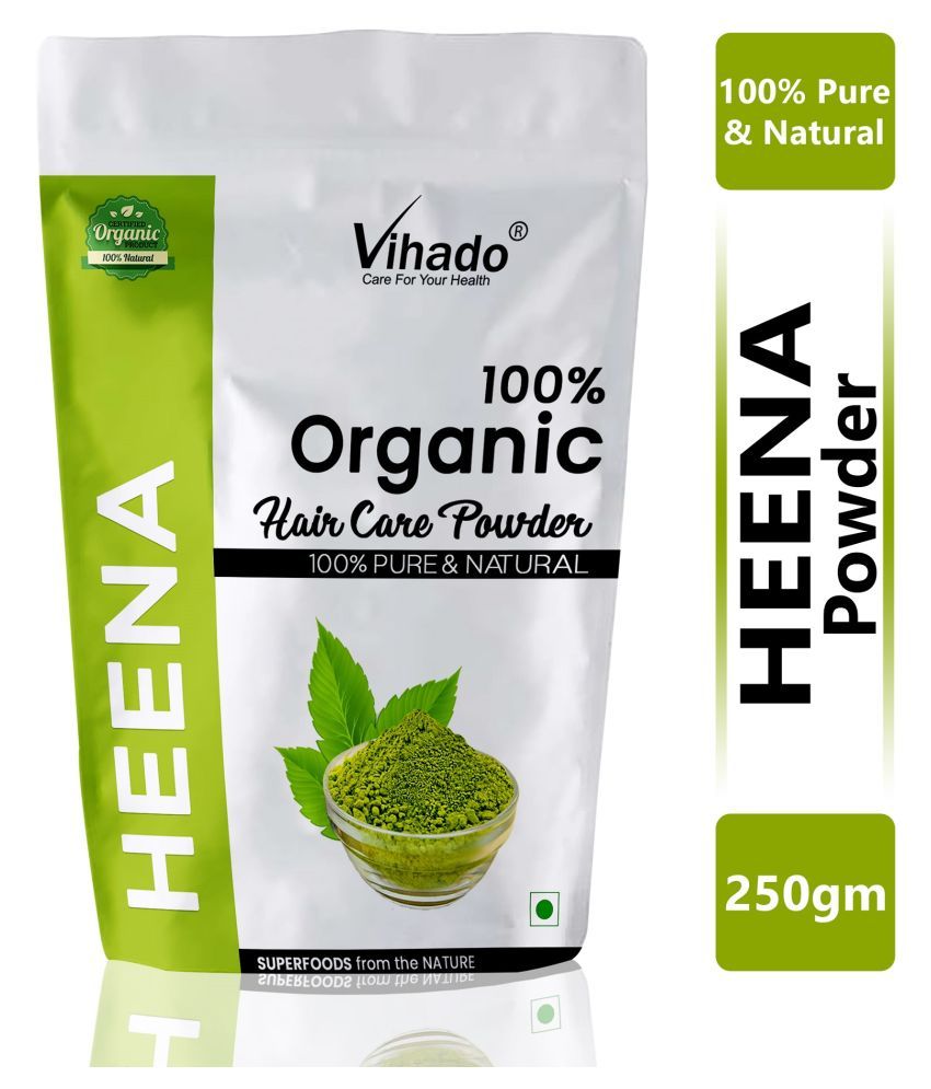 Vihado Natural Pure Henna Leaf Powder Hair Scalp Treatment 250 g Buy Vihado Natural Pure Henna