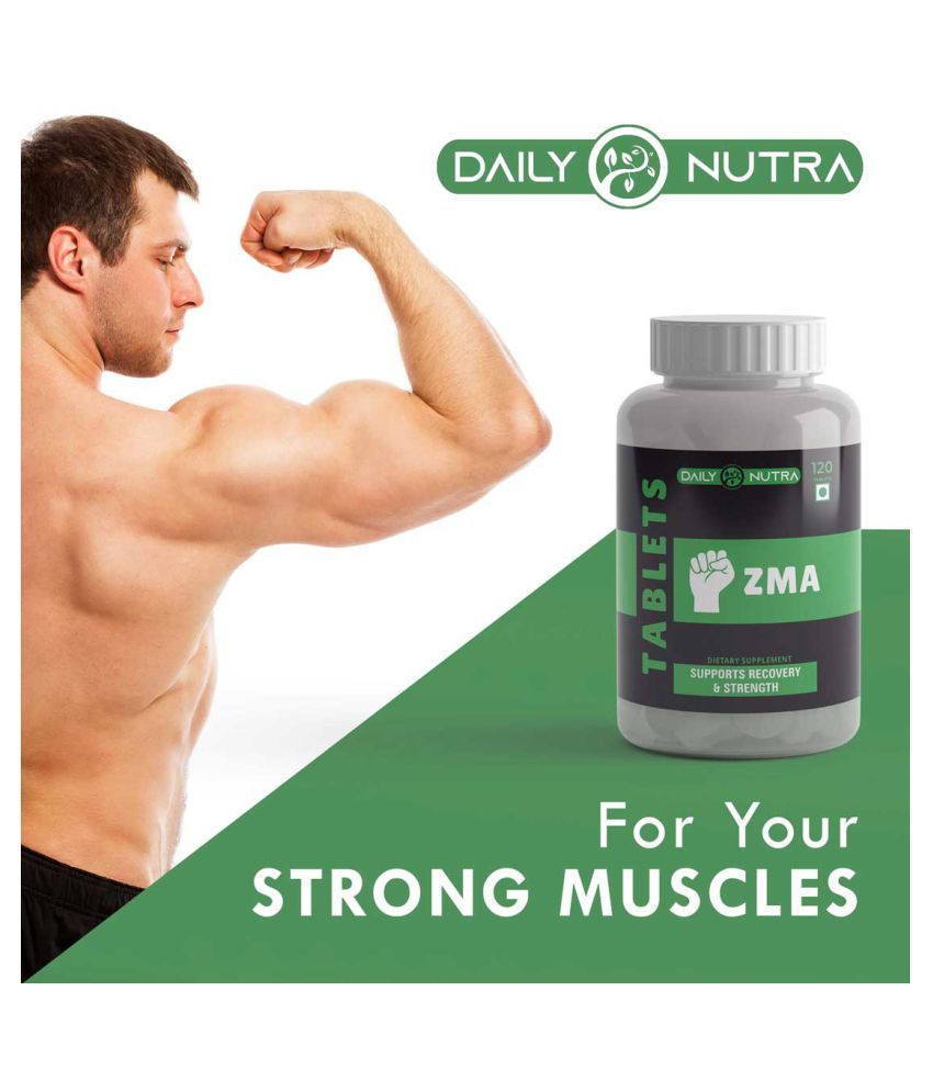 DAILY NUTRA ZMA Nighttime Recovery Sports Recovery Supplement with