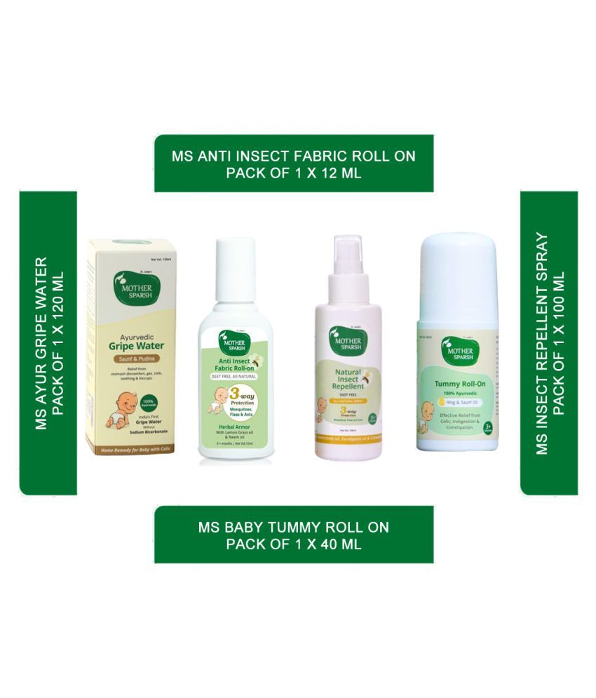 Mother Sparsh Baby Ayurvedic care everyday protection pack Buy Mother