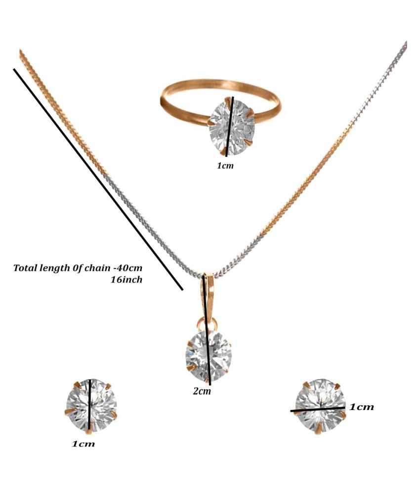 Buy Darshini Designs one stone pendant 