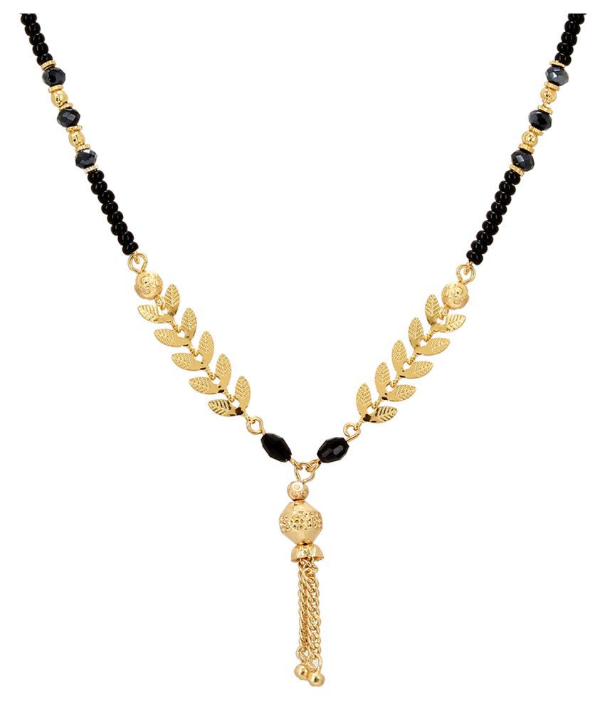     			Darshini Designs Gold Plated Daily Wear Mangalsutra For Women