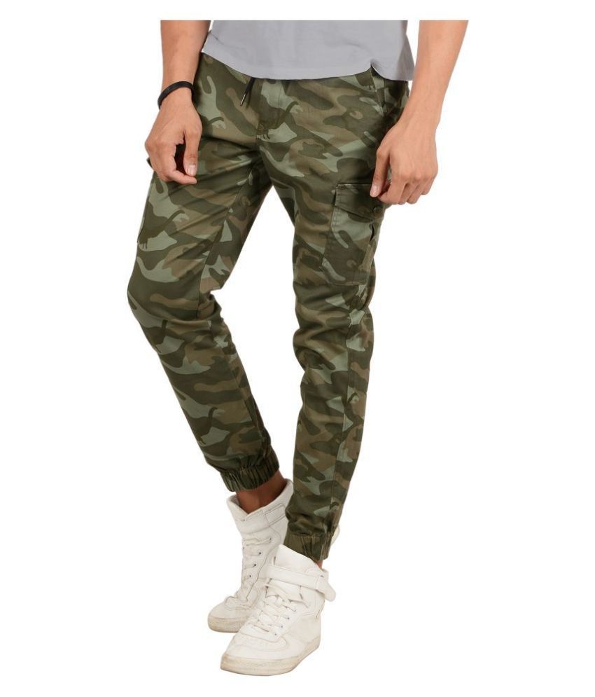 green school joggers