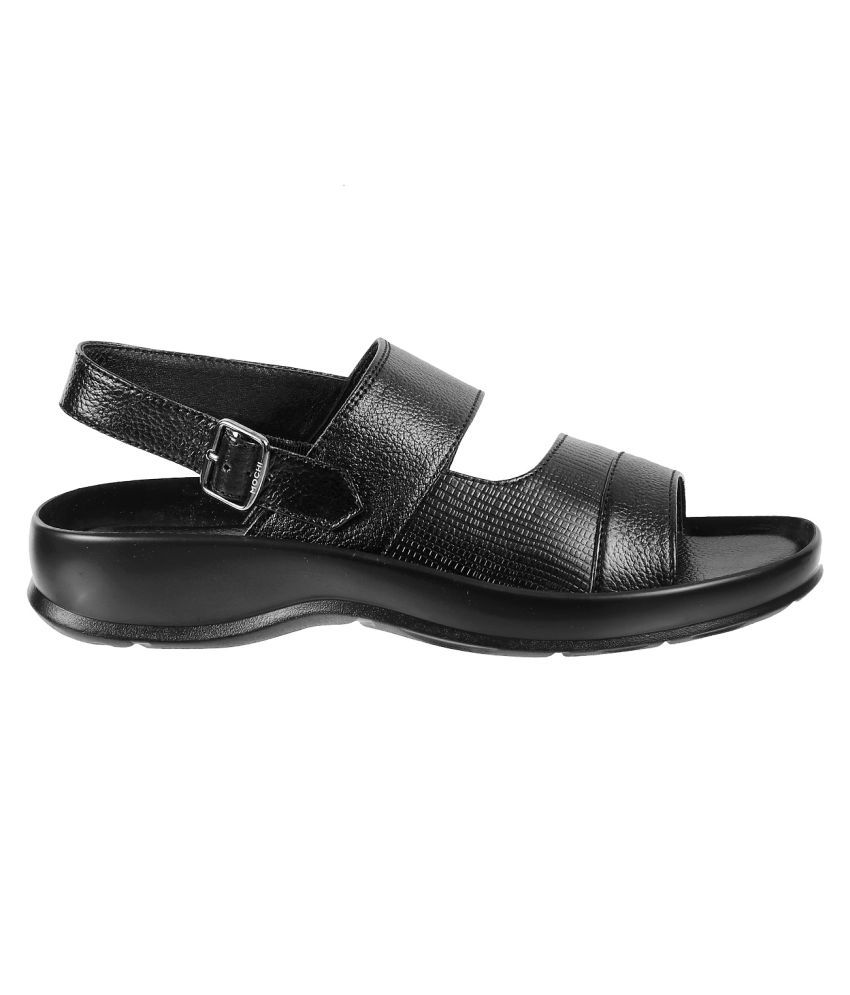 mochi black sandals