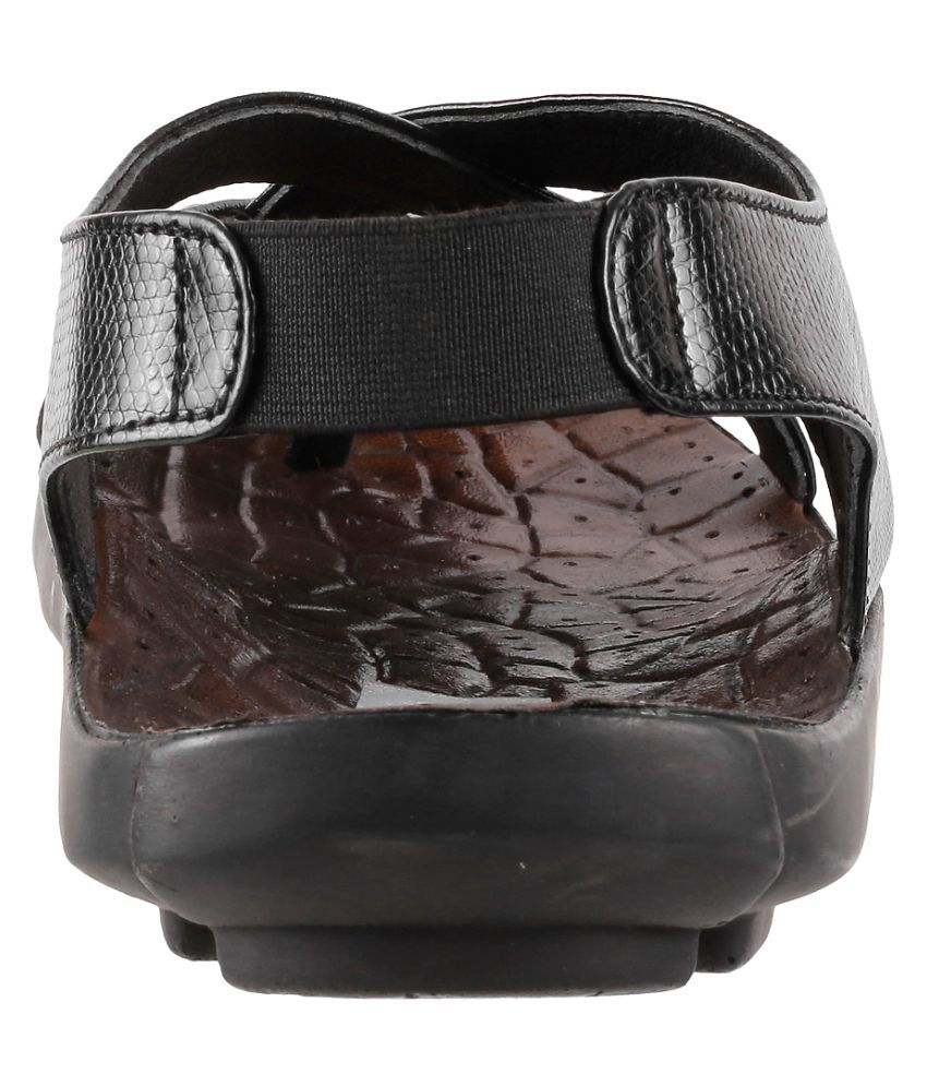 mochi black sandals