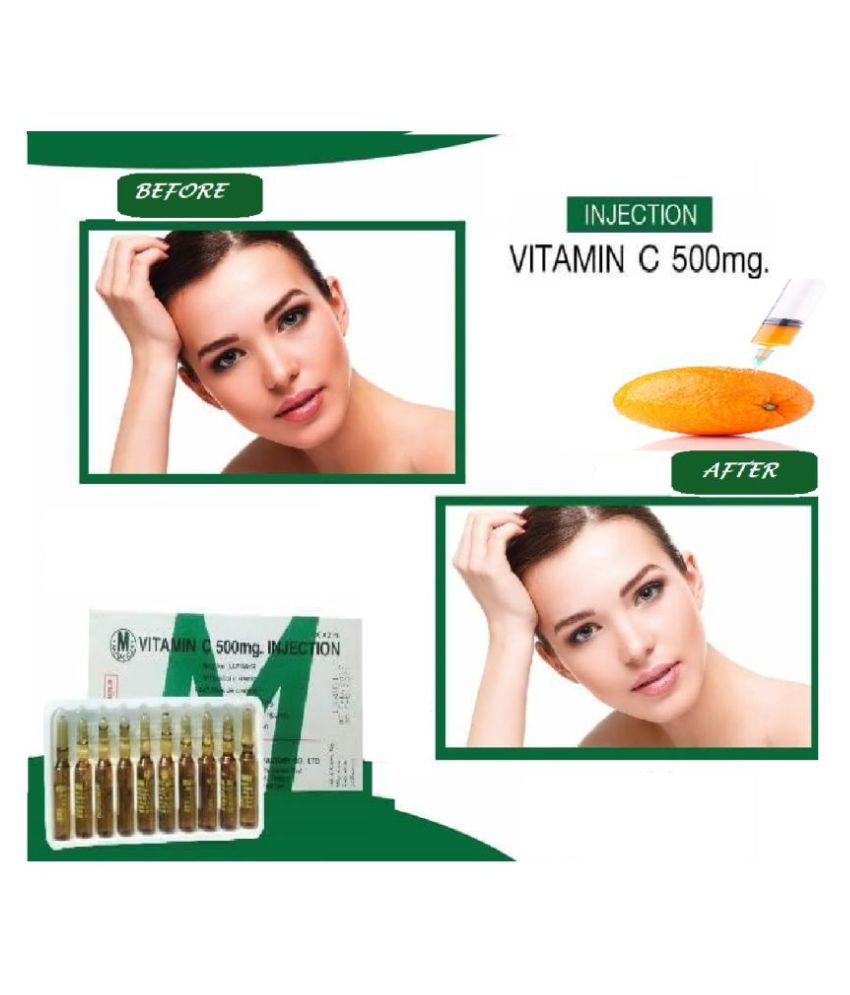 Vitamin C Injection THAI Imported Antiscorbutic Vitamin Liquid 500 mg